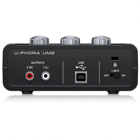 Behringer-U-Phoria-UM2-USB-Audio-Interface-rear