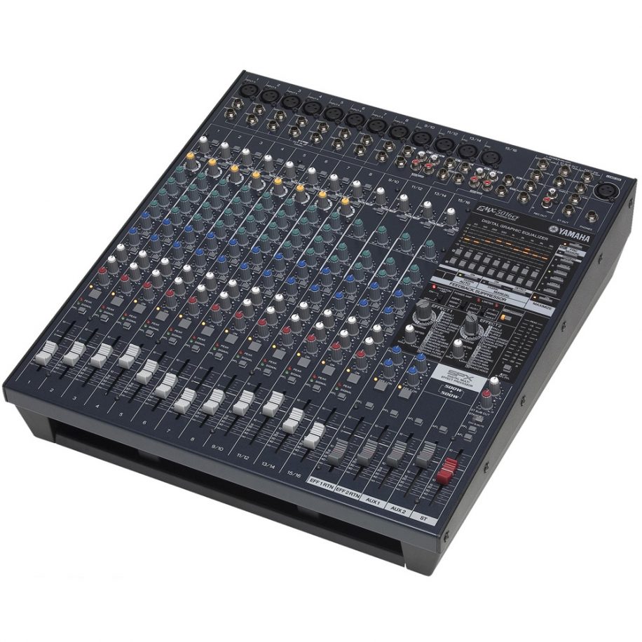Yamaha EMX5016CF 16Input 1000 Watts Powered Mixer MuzikOne
