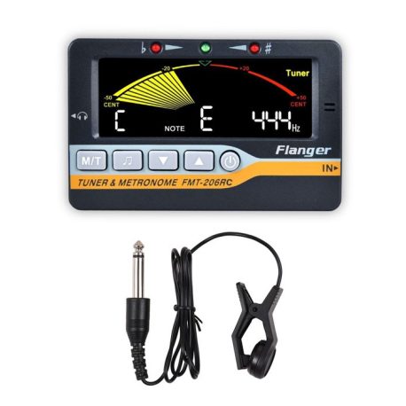Flanger-FMT-206RC-Digital-Chromatic-Tuner-Metronome-with-Pickup