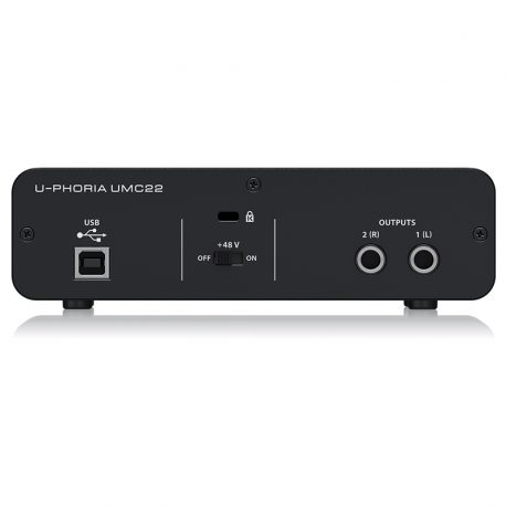 Behringer-U-Phoria-UMC22-USB-Audio-Interface-rear