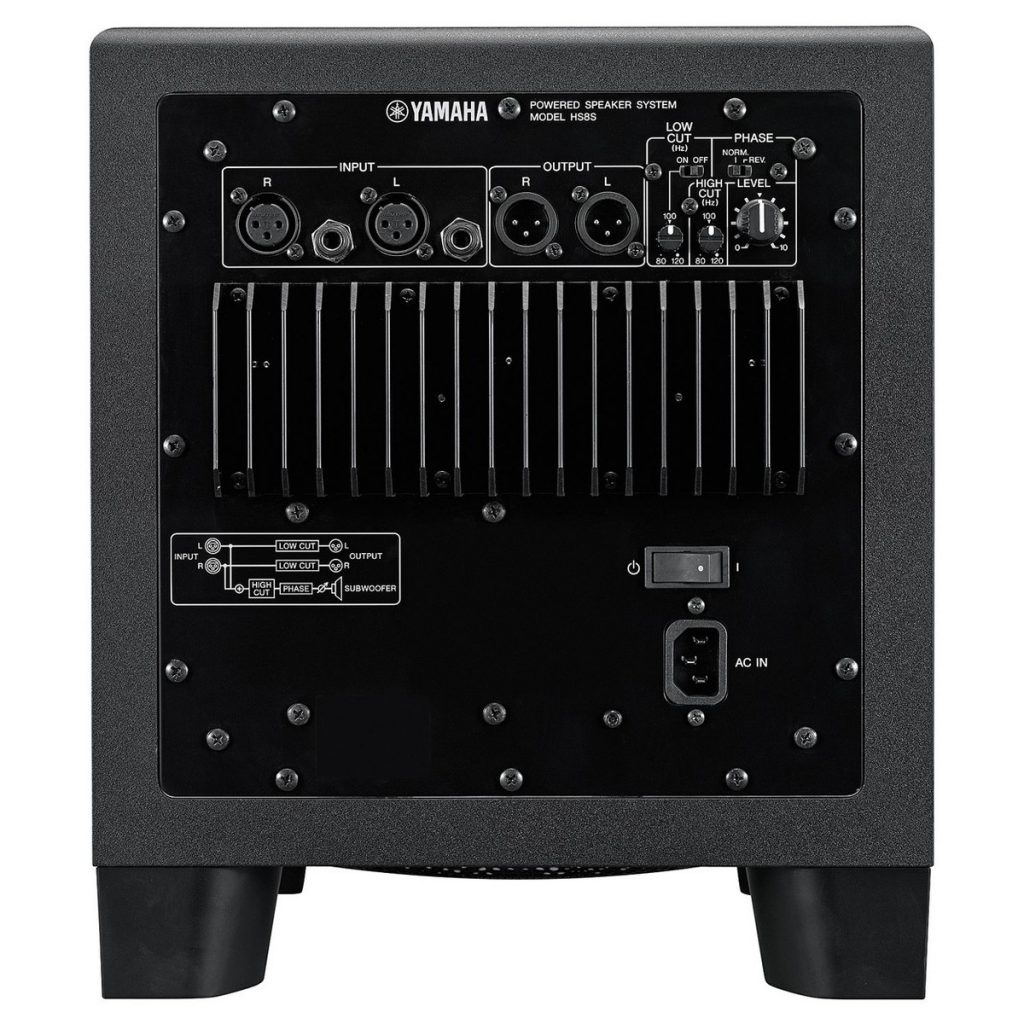 Yamaha Hs8s Monitor Subwoofer Muzikone