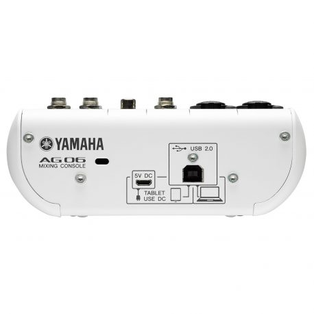 Yamaha-AG06-Audio-Mixer-with-USB-Interface-rear