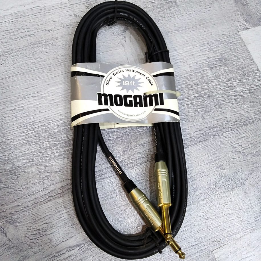 Mogami Silver Series Instrument Cable 18 ft. MuzikOne
