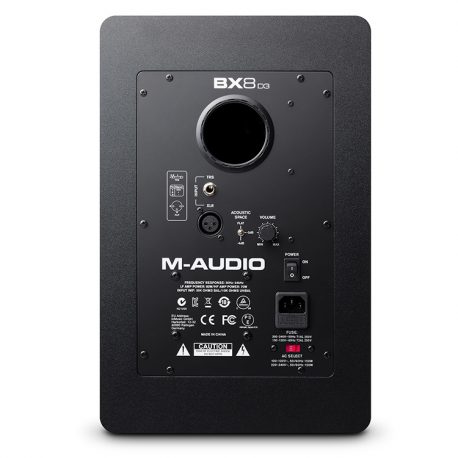 M-Audio-BX8-D3-Active-Studio-Monitors-rear