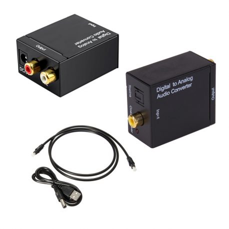 Digital-Optical-to-RCA-out-put-converter