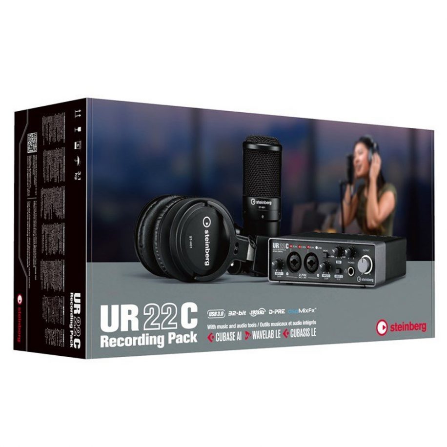 Steinberg UR22C Recording Pack - MuzikOne