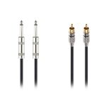 TS Mono - RCA Studio Monitor Cables (Pair)