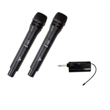 Sapphire-AIR-PX200-Duad-Channel-Portable-Wireless-Microphone-System