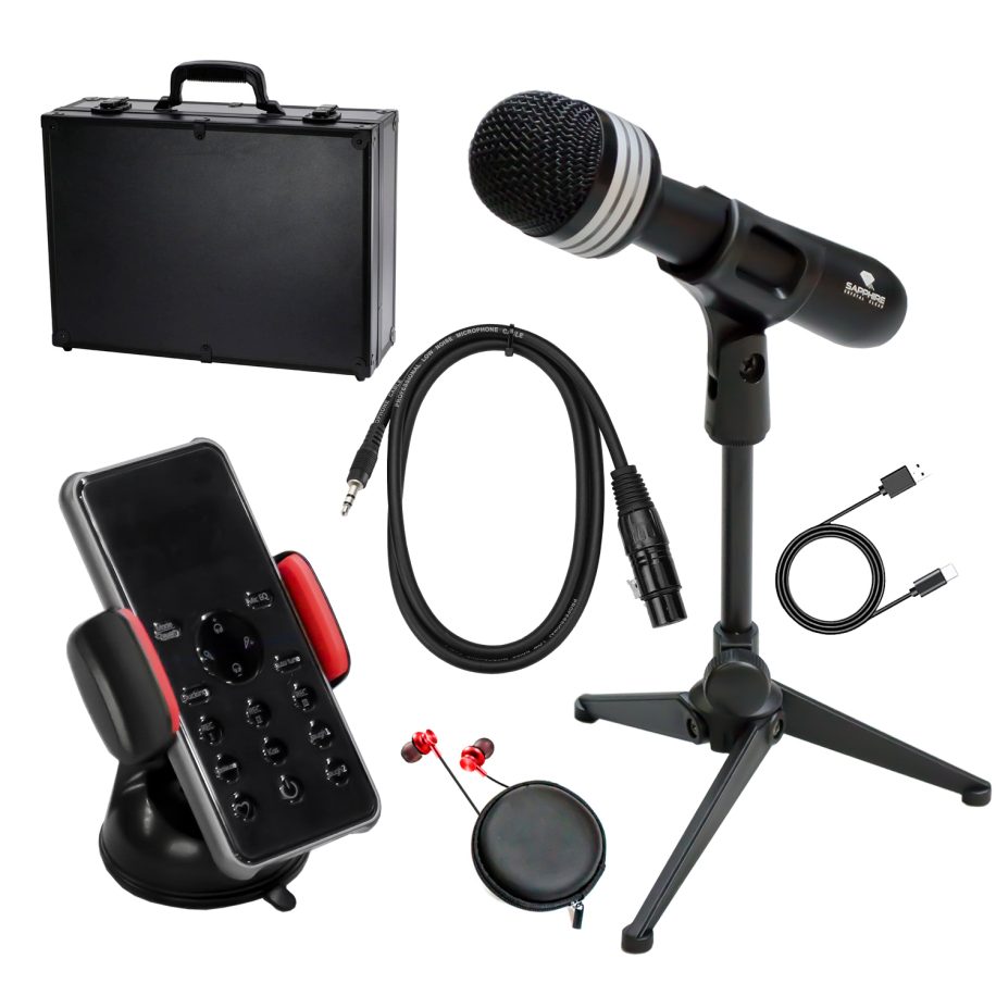 Sapphire Podcasting Studio Bundle - MuzikOne