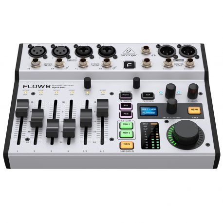 Behringer-FLOW-8-Digital-Mixer-with-Bluetooth