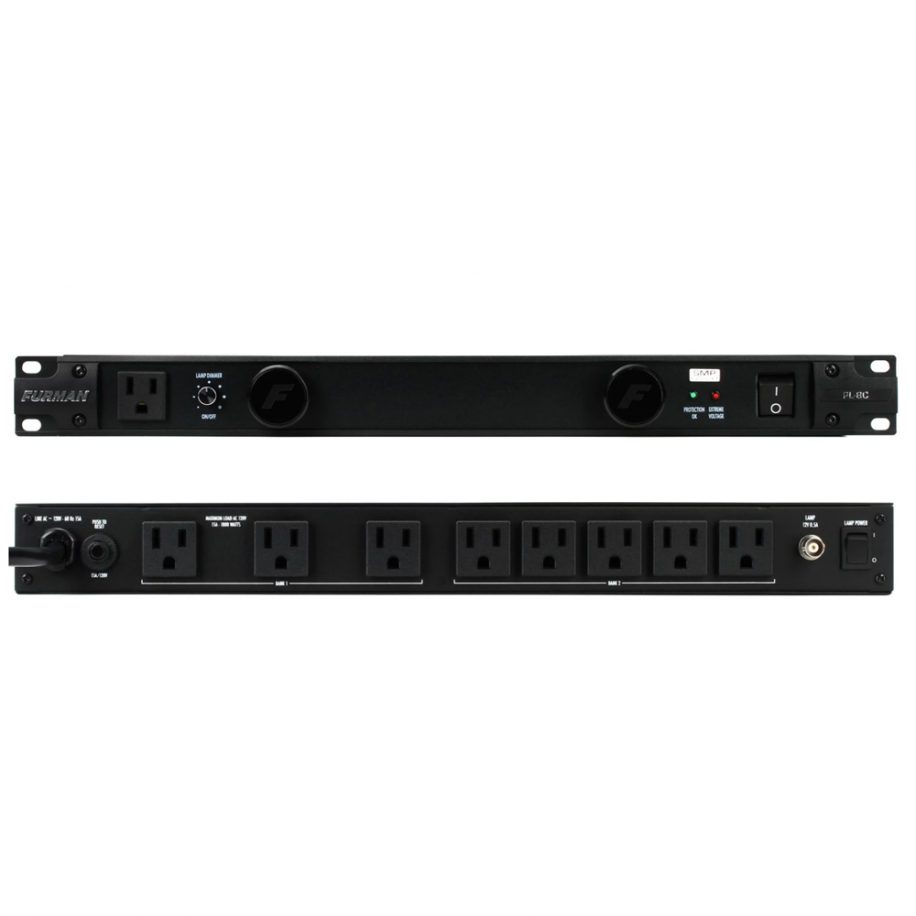 Furman PL8C Power Conditioner with Lights MuzikOne