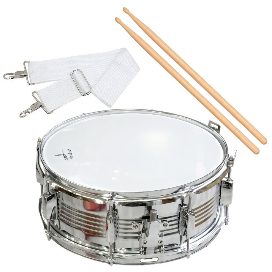 Maxbeat Snare Drum (stainless Steel) - Muzikone