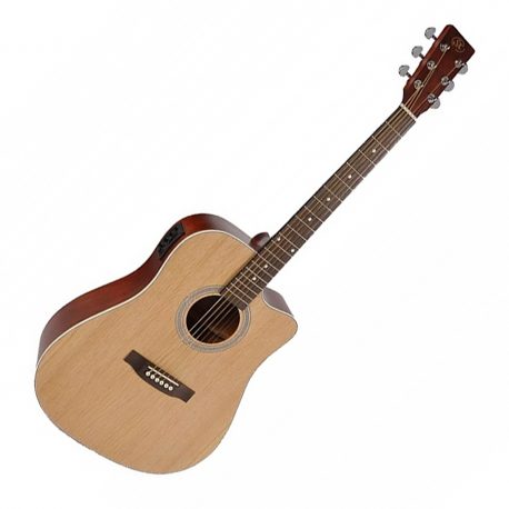 SX-SD204CE-Sem-Electric-Acoustic-Guitar