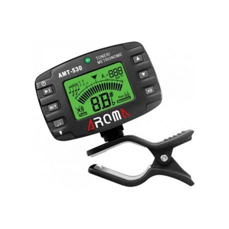 Aroma-AMT-530-Digita-Clip-on-Tuner-with-Metronome