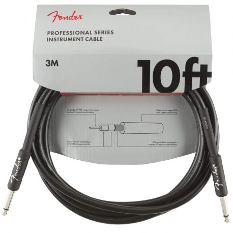 Fender-Professional-Series-Instrument-Cable-10ft-Black