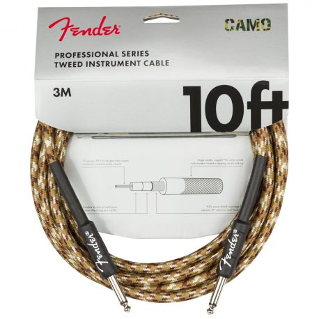 Fender-Professional-Series-Instrument-Cable-10ft-Desert-Camo