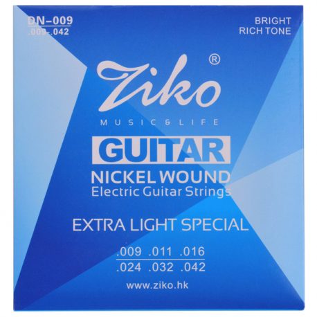 Ziko-9-42-Nickel-Wound-Electric-Guitar-Strings