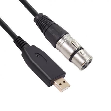 Dynamic-Mic-Female-XLR-to-USB-Cable