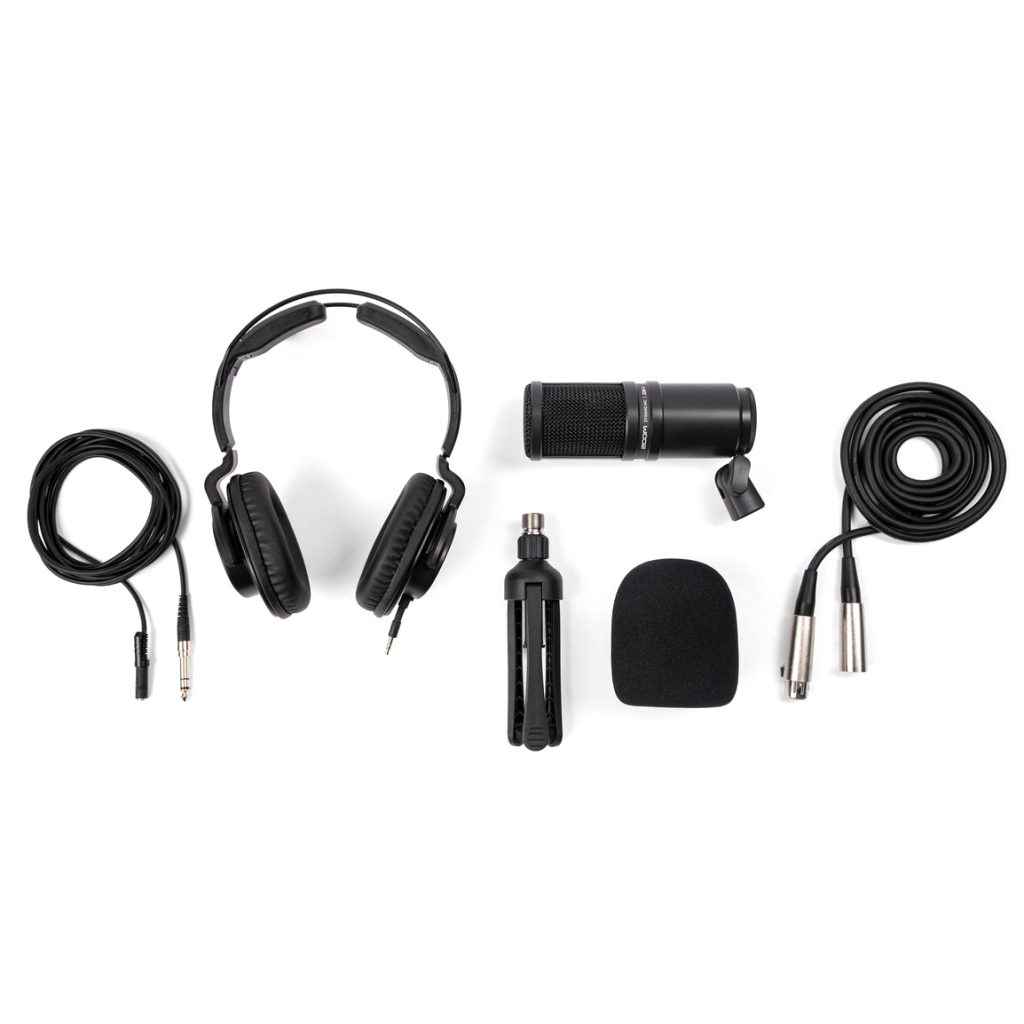 Zoom ZDM1 Podcast Microphone Pack MuzikOne