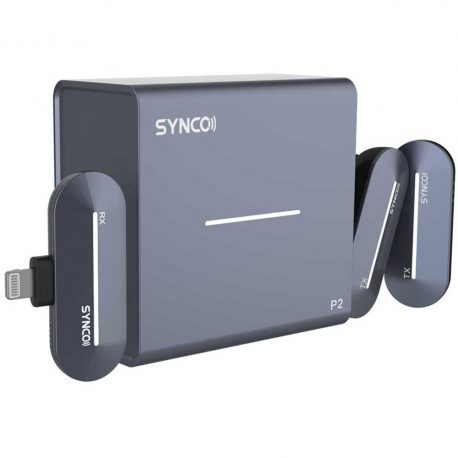 Synco P2L Dual Channel Wireless Microphones for iPhone