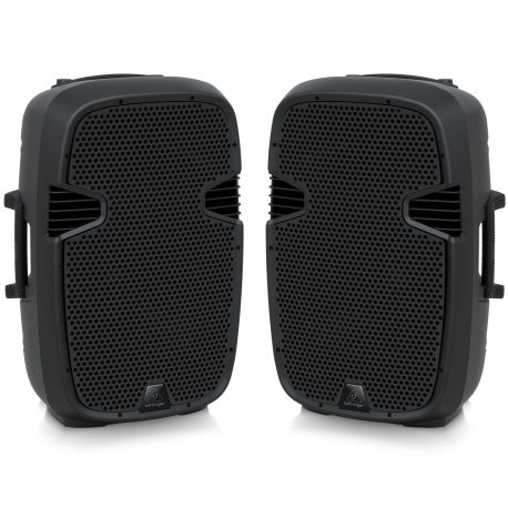 Behringer-PK115A-800W-Powered-Speaker-with-Bluetooth-Pair