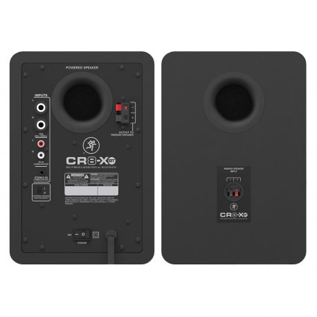 Mackie-CR8-XBT-Studio-Monitors-with-Bluetooth-rear