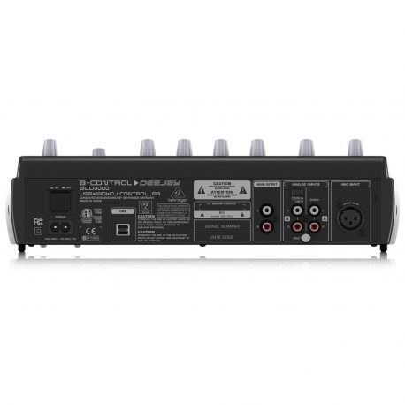 Behringer-B-Control-BCD3000-DJ-Controller-Mixer-rear