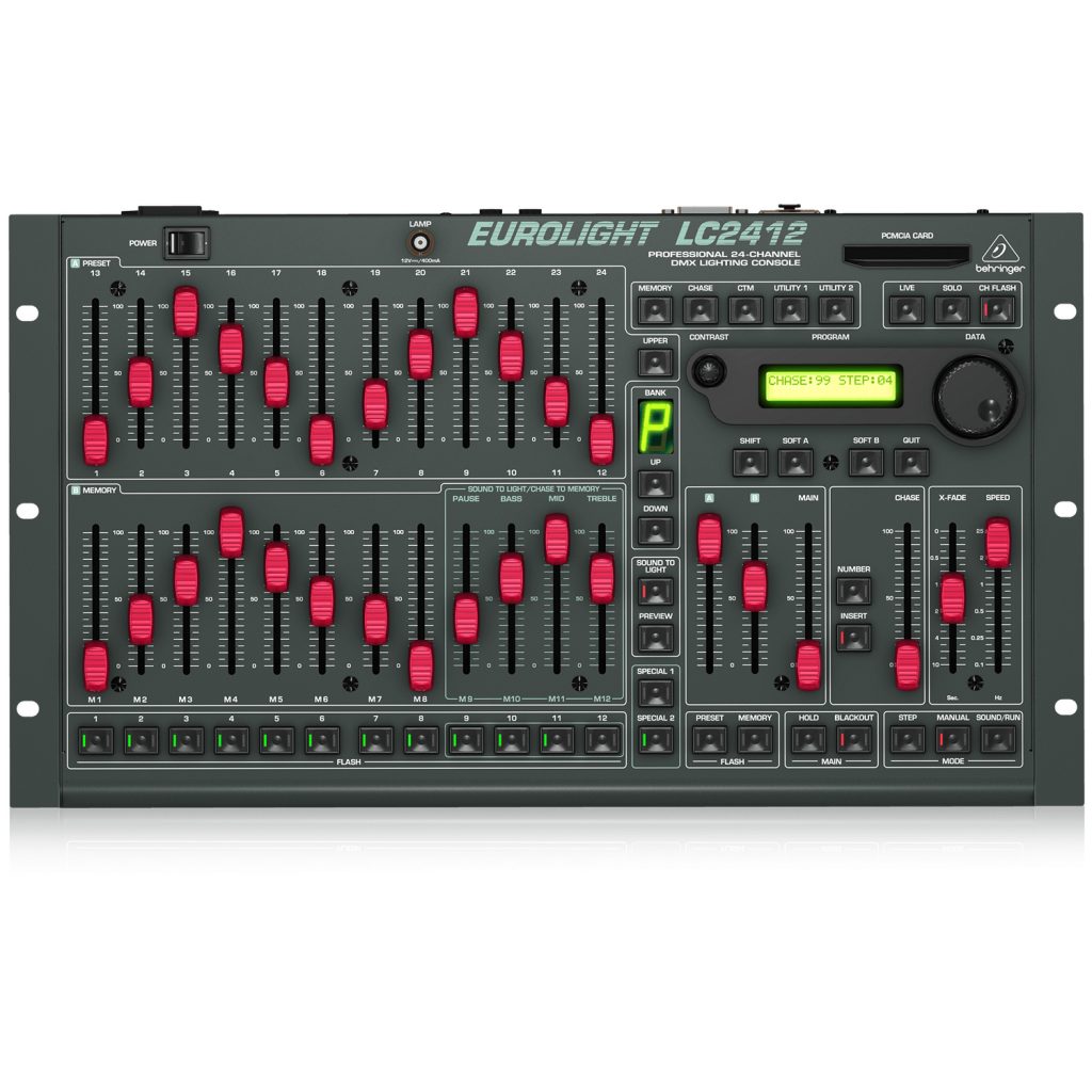 Behringer Eurolight LC2412 Professional 24Channel DMX Lighting Console