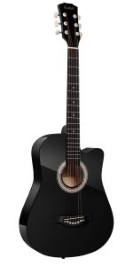 Student Acoustic Guitar High Grade - Black