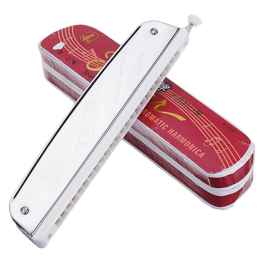 Tower Chromatic Harmonica 24 Holes Scale Changer MuzikOne
