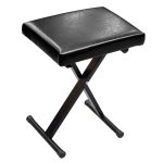 Piano & Keyboard Portable Bench - Black