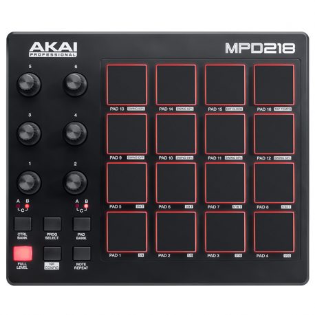 Akai-Professional-MPD218-MIDI-PAD-DAW-Controller