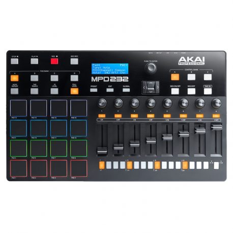 Akai-Professional-MPD232-MIDI-PAD-DAW-Controller-Sequencer