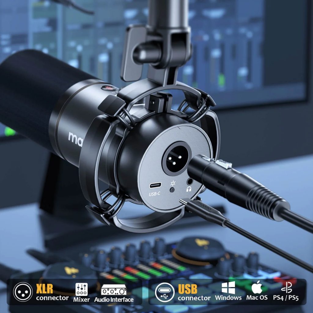 Maono PD200X USB/XLR Dynamic Microphone MuzikOne