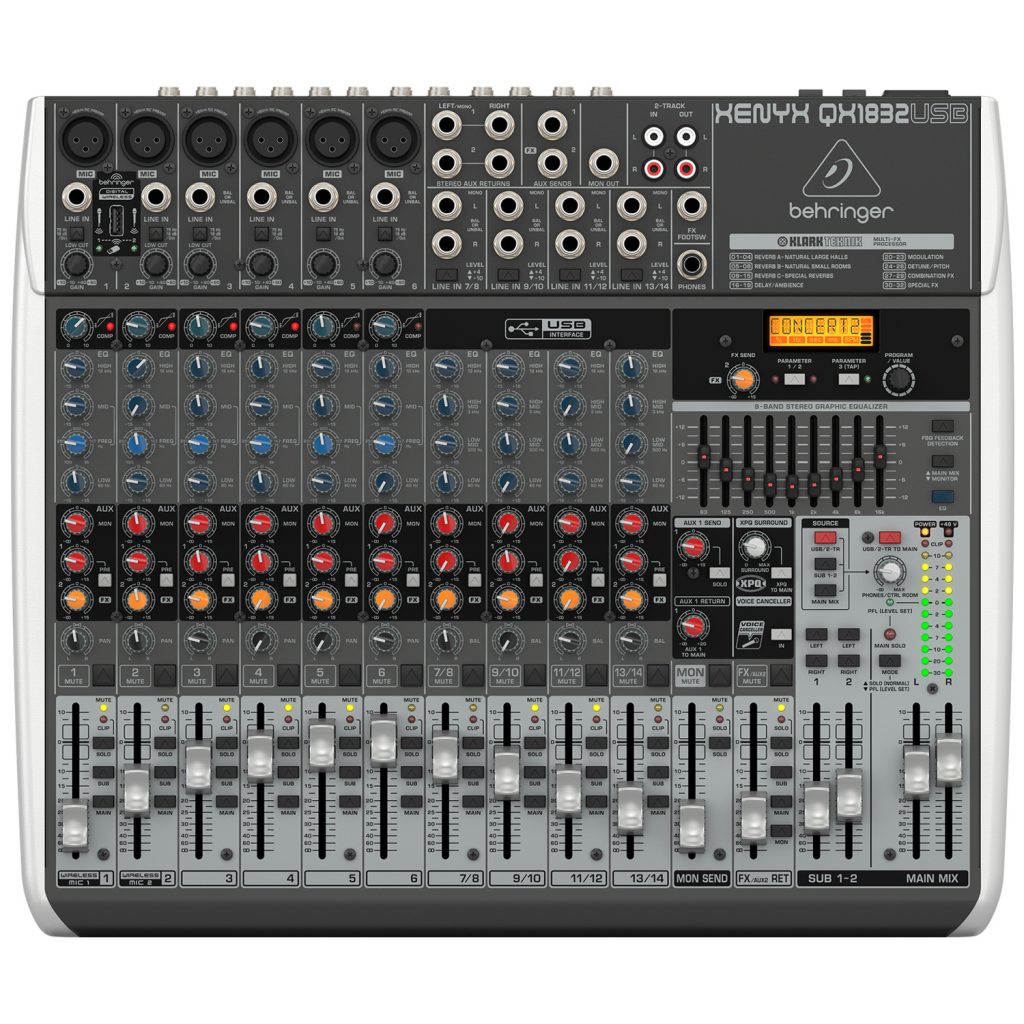 Behringer Xenyx QX1832USB | MuzikOne