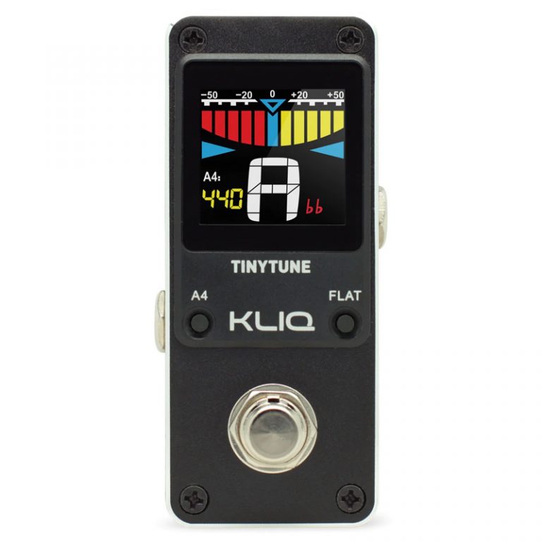 KLIQ TinyTune Chromatic Tuner Pedal MuzikOne
