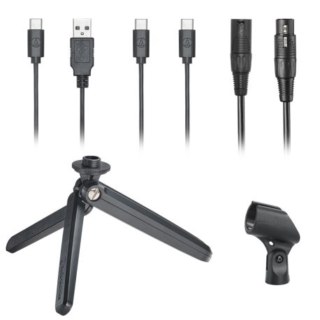 Audio-Technica-ATR2100x-USB-Cardioid-Dynamic-Creator-Microphone-Accessories