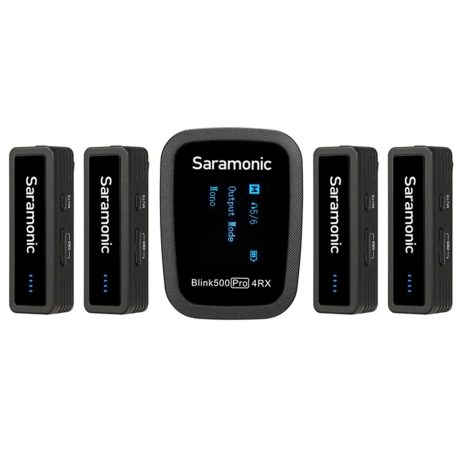 Saramonic-Blink500-Pro-B8-Four-Channel-Wireless-Microphone-System
