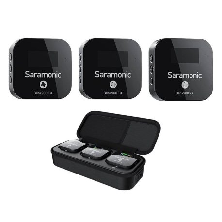 Saramonic-Blink900-B2-Dual-Channel-Wireless-Microphone-System-with-Charger