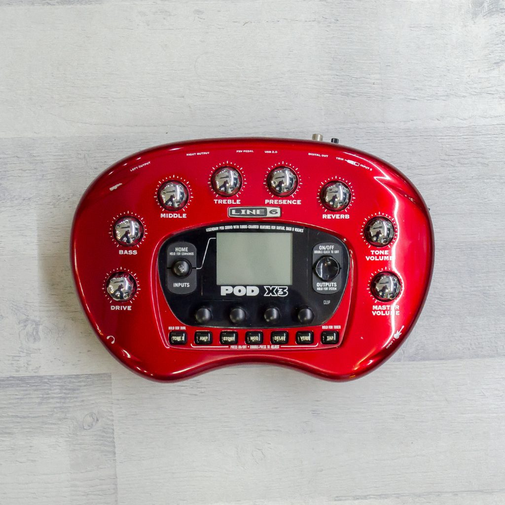 Line 6 POD X3 MultiEffect and Amp Modeler (Used) MuzikOne