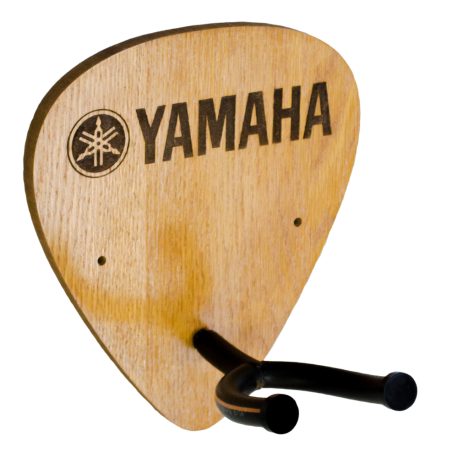 Premium-Solid-Wood-Plectrum-Style-Guitar-Wall-Hanger-Yamaha