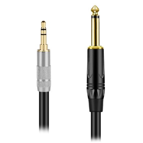 3.5mm-Aux-to-TS-Mono-6.35mm-Made-in-Italy-Cable