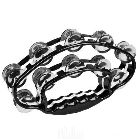 Alice-Double-Ring-Butterfly-Tambourine-Black
