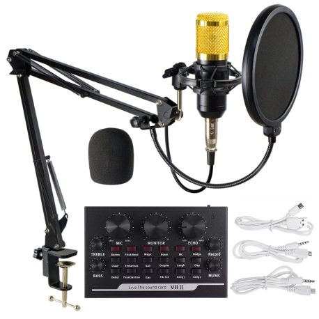 BM800-Condenser-Microphone-with-V8II-Sound-Card-Mixer-Kit