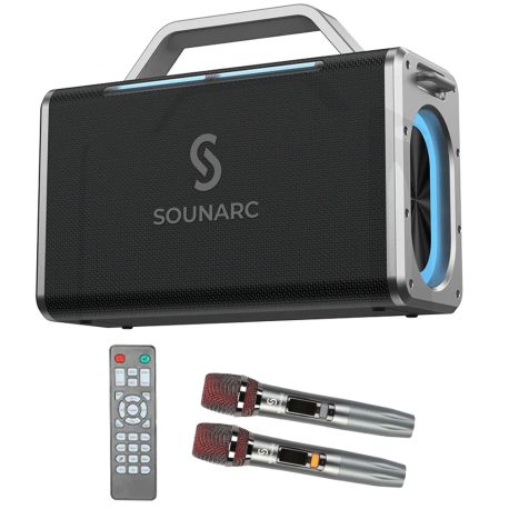 Sounarc-K2-Party-Speaker-with-Wireless-Mics