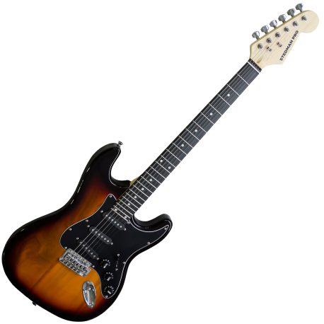 Stedman-Pro-Strat-2-Tone-Burst-Electric-Guitar