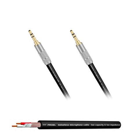 Proel-Aux-Professional-Cable-Made-in-Italy-black