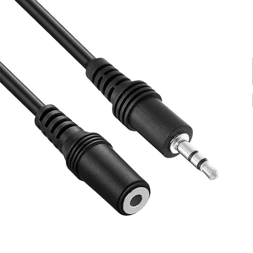 Premium 3.5mm Stereo Audio Extension Cable – Female To Male, 2.7 Meters (Gold Plated)