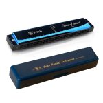 Swan Soar of Heart 24 Hole Harmonica