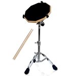 Drum Practice Pad with Stand